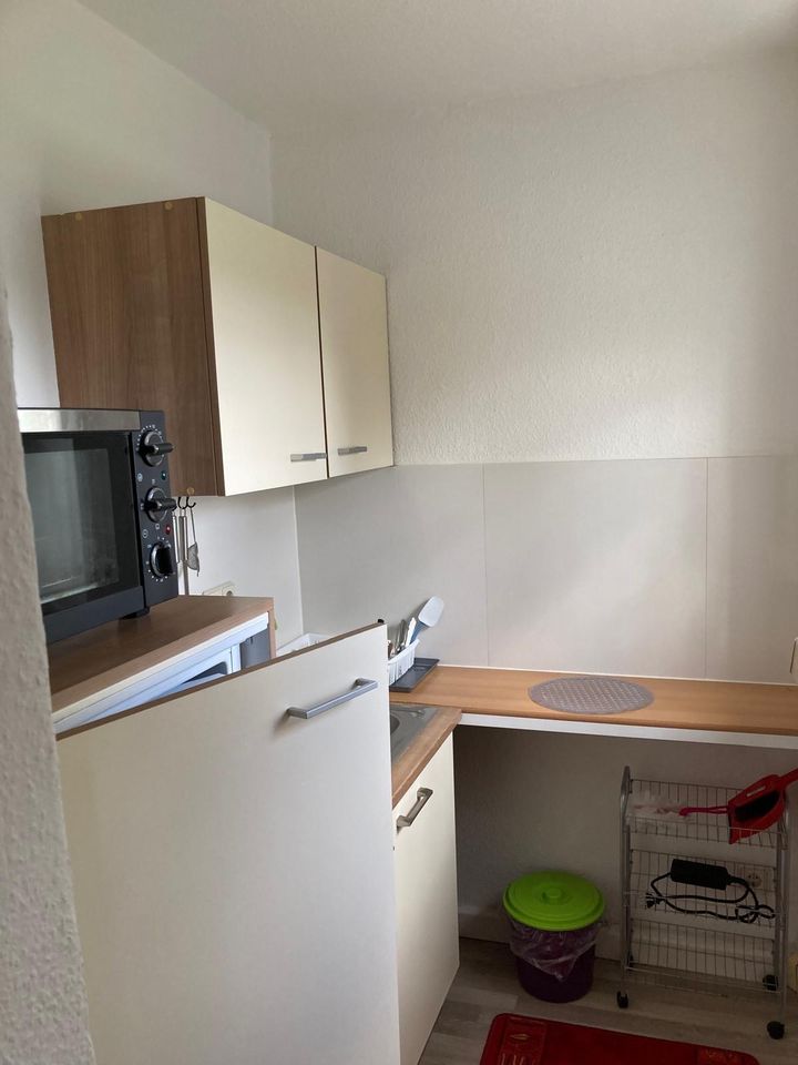 1 Zimmer Wohnung möbliert mit Küche in Mühlhausen in Mühlhausen