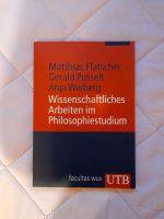 Wissenschaftliches Arbeiten im Philosophiestudium UTB NEU Niedersachsen - Hildesheim Vorschau