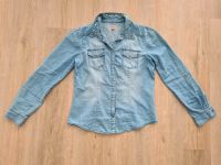 Only Jeanshemd 40 L Nieten cooles Hemd Bluse Jeansstoff hellblau Nordrhein-Westfalen - Bergisch Gladbach Vorschau