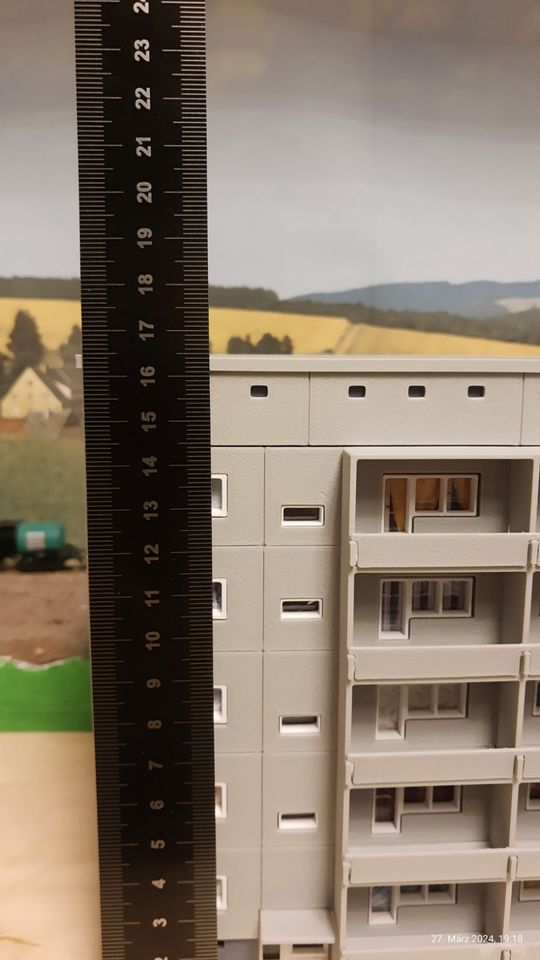 3D Druck TT N Wohnhaus Block Plattenbau WBS70 Modellbau in Helmstedt