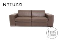 Natuzzi Nicolaus Couch Sofa Dreisitzer braun Leder elektrisch Nordrhein-Westfalen - Unna Vorschau