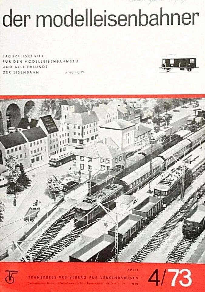 DDR-Zeitschrift "Der Modelleisenbahner" in Lichtenstein