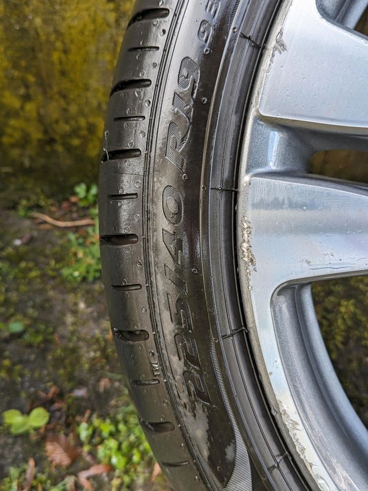 Sommerreifen mit Alufelgen für Mercedes Benz. C-Klasse W205 in Stuttgart