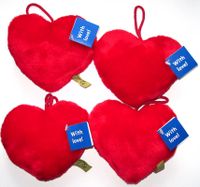 4x Plüsch Herz Geschenk Liebe Kissen Kuschelherz Valentin Thüringen - Arnstadt Vorschau