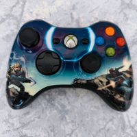 Xbox 360 Controller Halo 3 Spartan Limited Edition Sammlerstück Baden-Württemberg - Karlsruhe Vorschau