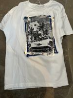 Damen Vintage Palmen Print t Shirt Baumwolle m l xl Hessen - Groß-Gerau Vorschau