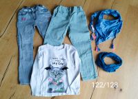 Räuber Paket Mädchen Gr 122/128 Jeans Pulli Langarmshirt Halstuch Baden-Württemberg - Aalen Vorschau