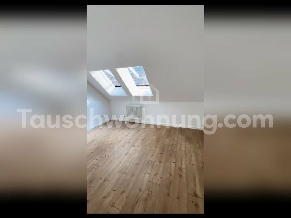 [TAUSCHWOHNUNG] Helle Dachgeschoss Wohnung mit großem Balkon in Berlin