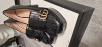 Gucci Marmont Plateau Pumps Schwarz Leder Gr. 38 – Neuwertig – GG Baden-Württemberg - Karlsruhe Vorschau