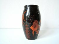 Blumenvase Vase Skalare Fische Keramik Schwarz Kupfer 70er Pankow - Prenzlauer Berg Vorschau