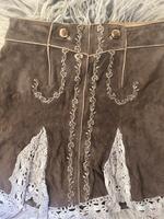 Leder Rock Tracht Oktoberfest mit Gehäkelten Details Bayern - Kronach Vorschau
