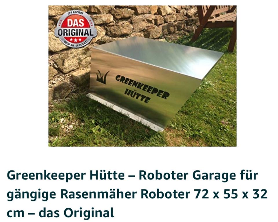 Roboter Garage für Mähroboter in Wiesbaden