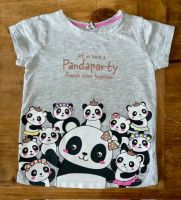 Zuckersüßes T-Shirt „Pandaparty“ in Grau, Dopodopo, Gr. 110, top Bayern - Scheidegg Vorschau