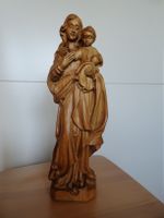 Maria mit Kind auf Sockel, Massivholz, handgeschnitzt München - Trudering-Riem Vorschau