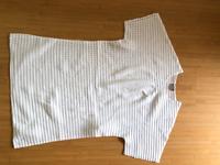 HIRSCH Shirt Damen Gr 38 Weiss gesmokt Plissee Aachen - Kornelimünster/Walheim Vorschau