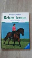 Buch Reiten lernen, Pferde, Pferdebuch, super erhalten Niedersachsen - Halvesbostel Vorschau