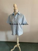 Hellblaue Bluse, reines Leinen Kr. München - Großhelfendorf Vorschau