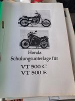 Schulungsunterlagen Honda VT 500 E / C Saarland - Schwalbach Vorschau