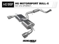 HG Motorsport Bull-X Abgasanlage f. Ford Focus MK2 RS ST mit EWG Hessen - Gießen Vorschau