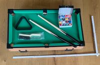 Tisch Billiard Set 64x36,5cm Guter Zustand Schleswig-Holstein - Bad Bramstedt Vorschau