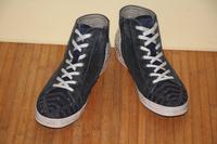 GABOR Gr. 38 High Sneaker Leder blau Niedersachsen - Jork Vorschau