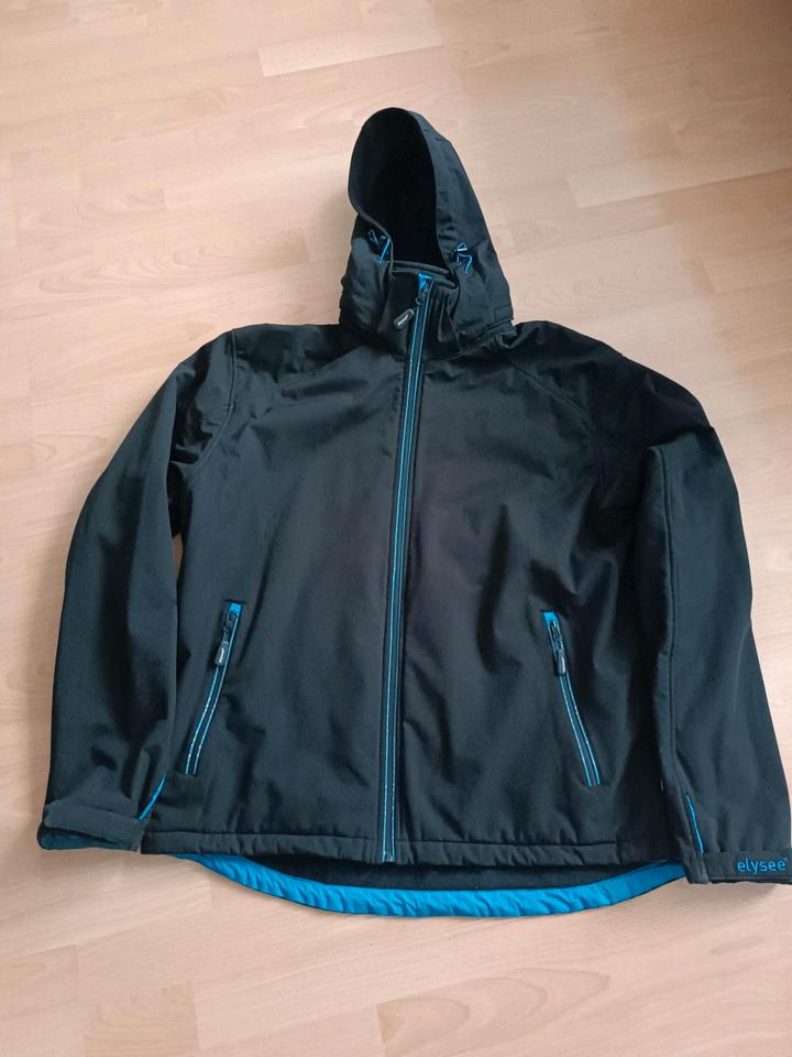 Elysee Softshell Jacke/ Arbeitsjacke schwarz - blau 2 XL / XXL in Hamm