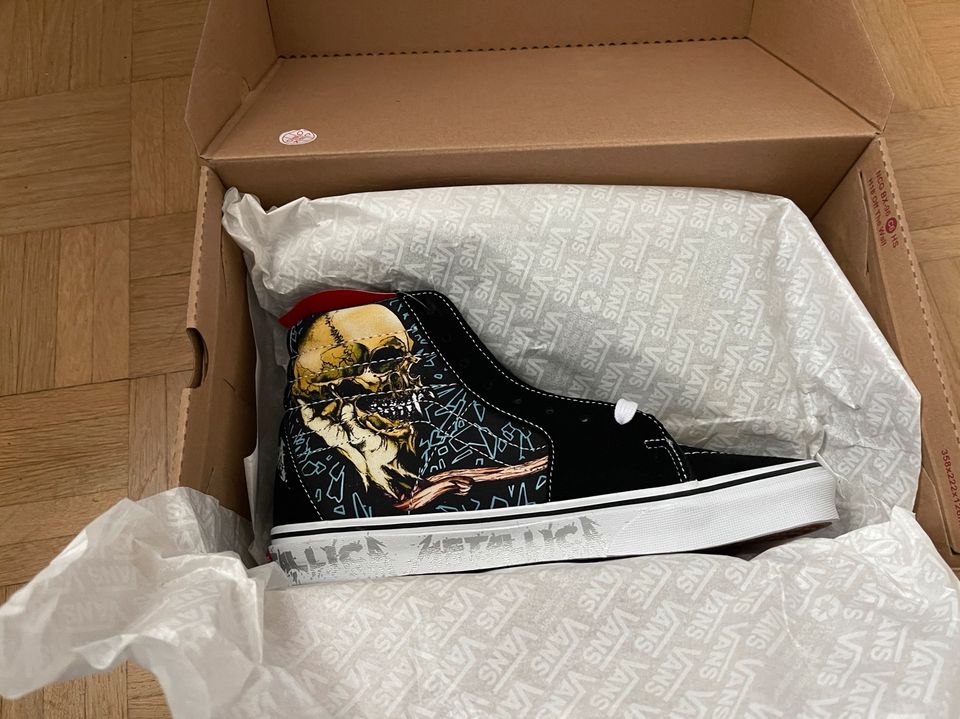 Vans SK8 Hi Metallica Sad but true Edition Gr e 42 neu ovp in