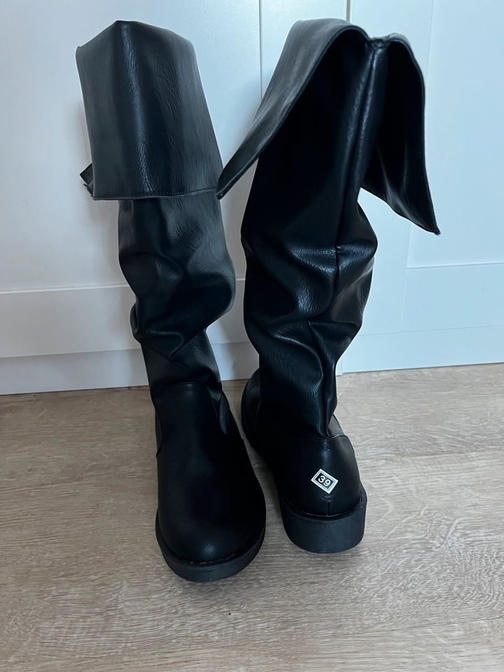 Stiefel schwarz, Größe 37, Cosplay in Völklingen