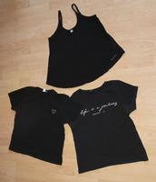 2 T-Shirts, Top, schwarz Bayern - Iphofen Vorschau