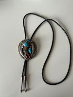 Navajo Schmuck Bolo Tie Bärenkralle Elaine Sam Sterling Silber Nordrhein-Westfalen - Velbert Vorschau