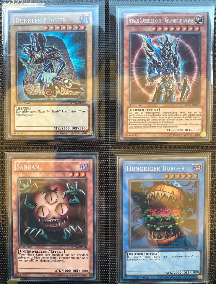 Yugioh High Rare Karten Sammlung Tausch oder Verkauf in Odelzhausen