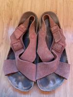 Birkenstock Tulum 40 Wildleder Farbe Rost Köln - Nippes Vorschau