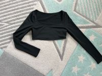 H&M Langarm Oberteil schwarz Damen S T-Shirt Nordrhein-Westfalen - Niederkassel Vorschau