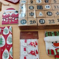 Nikolausstiefel, Mütze, Adventskalender, Klammer, Berlin - Schöneberg Vorschau