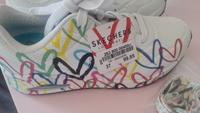 Damen Skechers Sneakers Uno Spread The Love / Farbe Weiß mit <3 Hessen - Viernheim Vorschau