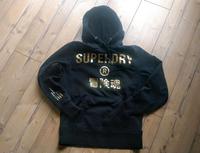 Hoodie ⭐ Superdry Kapuze  M schwarz Pulli Brandenburg - Brandenburg an der Havel Vorschau