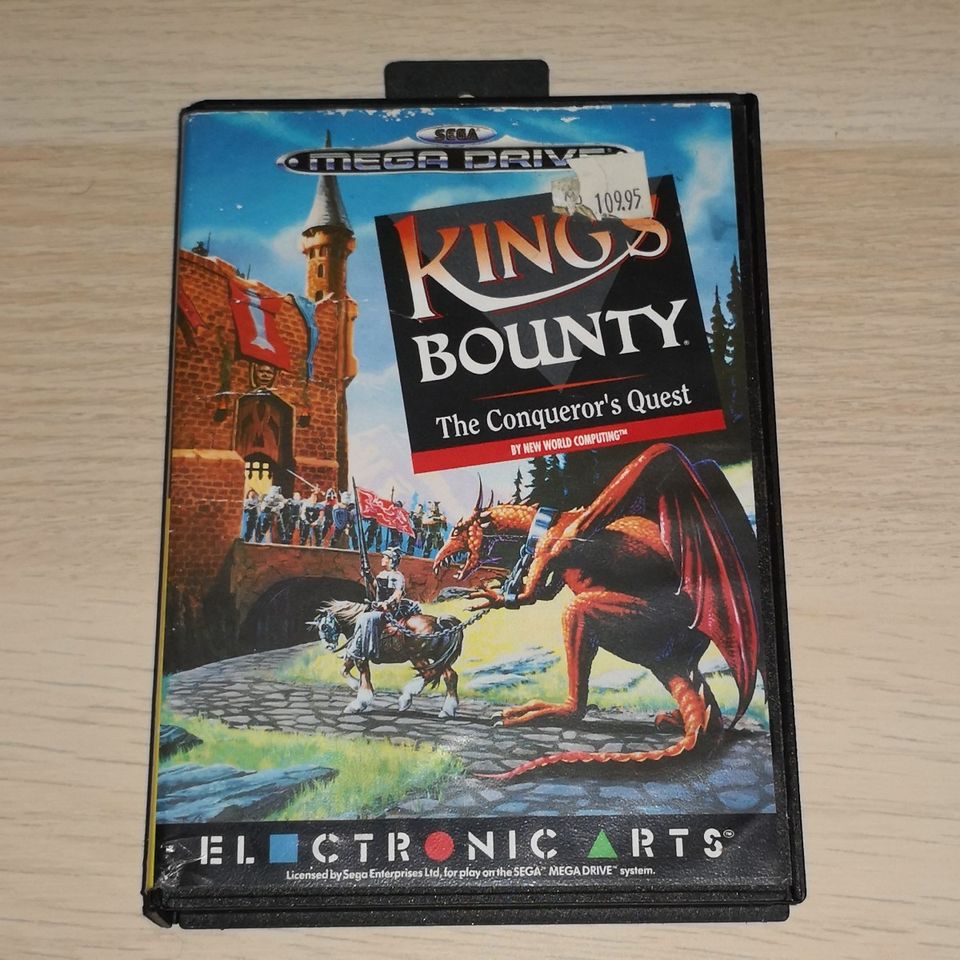 Sega Mega Drive Spiel Kings Bounty in Memmingen