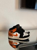 Nike air Jordan Größe 38 orange schwarz weiß Berlin - Lichterfelde Vorschau