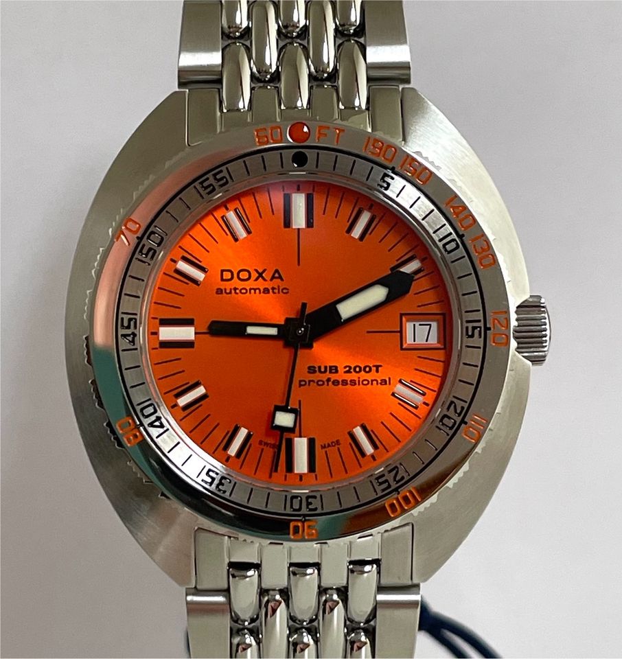 Doxa Sub 200T PROFESSIONAL Sunray Dial - Neu - 804.10.351S.10 in Castrop-Rauxel