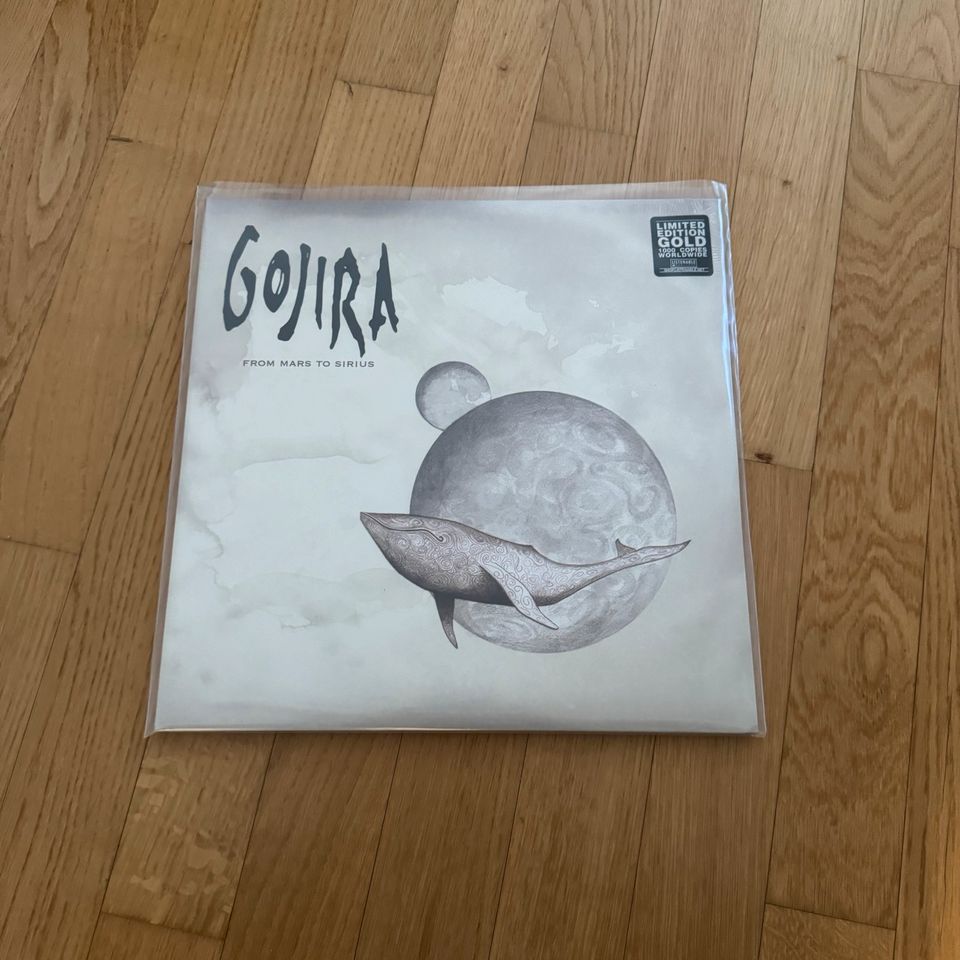 Gojira ‎– From Mars To Sirius Vinyl Gold LP Progressive Metal rar in Traunreut