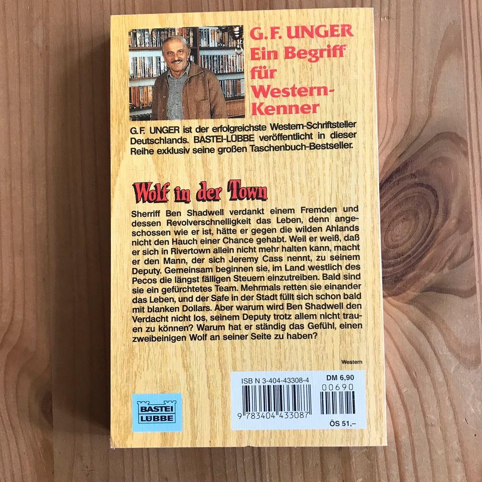 G.F. UNGER Western Bestseller Bastei Lübbe 1969 in Grünberg