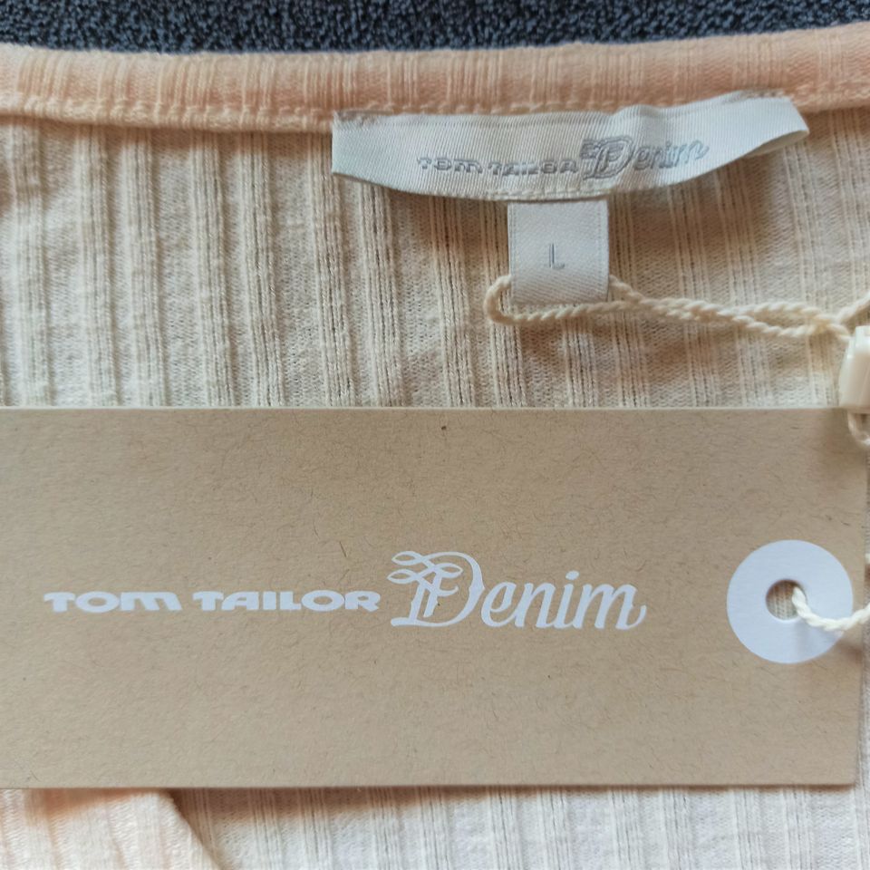 Strick Jacke Gr. L von Tom Tailor Denim =Neu= (Kaufpreis 29,99€) in Elsenfeld