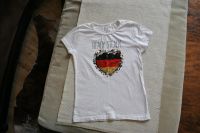 NEU Deutschland T-Shirt Gr. 104/110 Pailetten VERSENDE Wandsbek - Hamburg Eilbek Vorschau