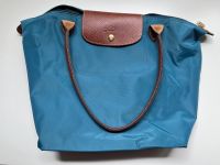 Longchamp Handtasche in blau/petrol Wandsbek - Steilshoop Vorschau