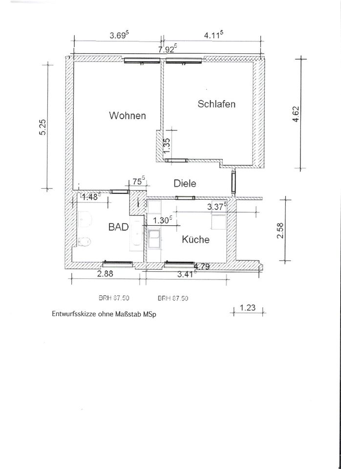 Citylage ~ P R O V I S I O N S F R E I ~ Gut geschnittene 2-Zimmer-Wohnung im Herzen von Hannover in Hannover