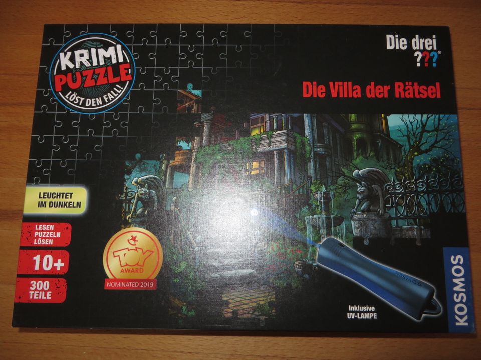 KOSMOS - Krimi Puzzle: Die drei ??? - Die Villa der Rätsel - Löst in München