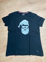 Herren T-Shirt mit Weihnachtsmann von Blend Größe XL Sachsen - Radeburg Vorschau