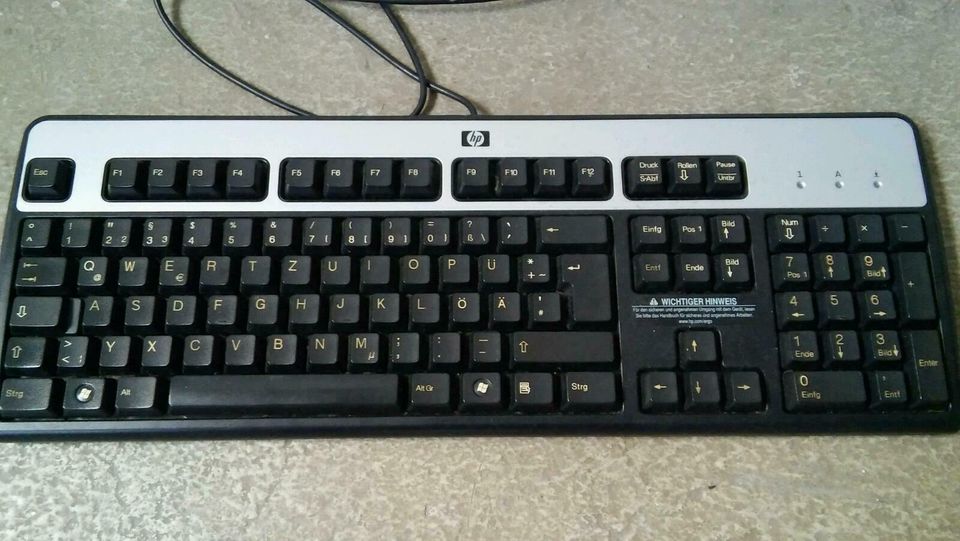 Tastatur HP KB-0316, gebraucht. in Fulda