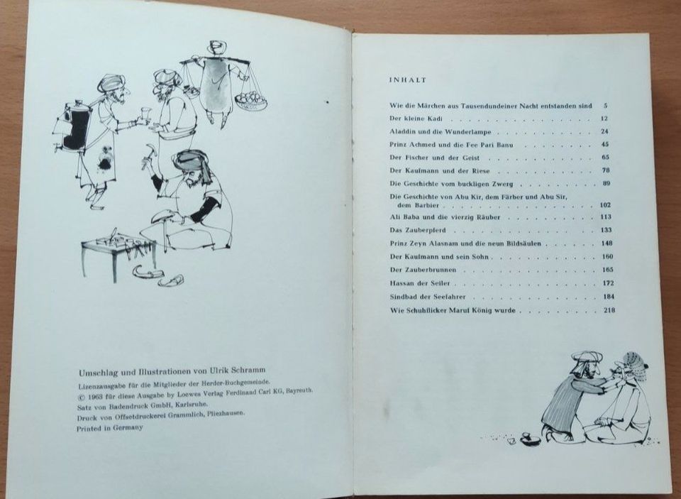 altes Märchenbuch von 1963 in Finsing