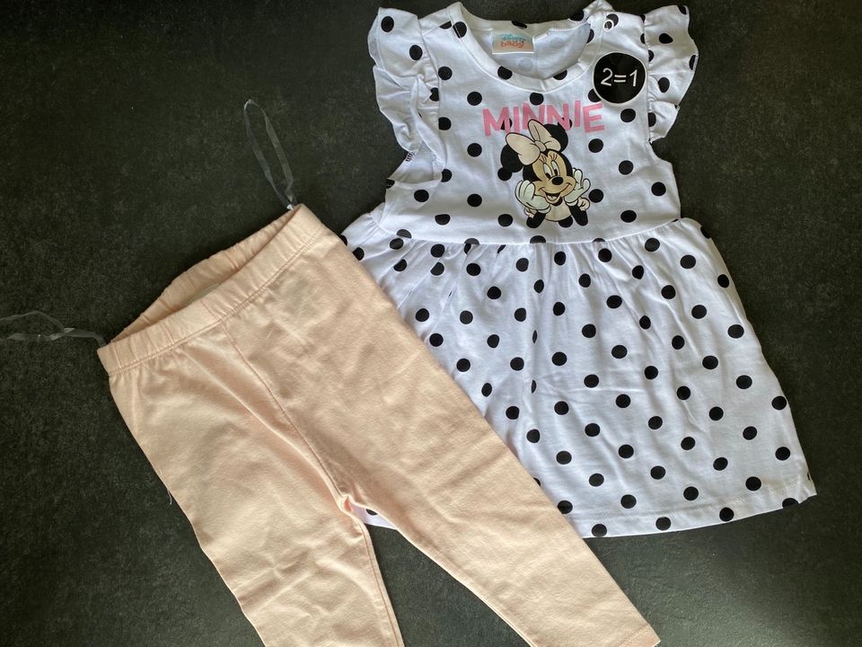 Disney Baby Set • Kleid & Leggings • Shirt • Top • Größe 86 • NEU in Zwenkau